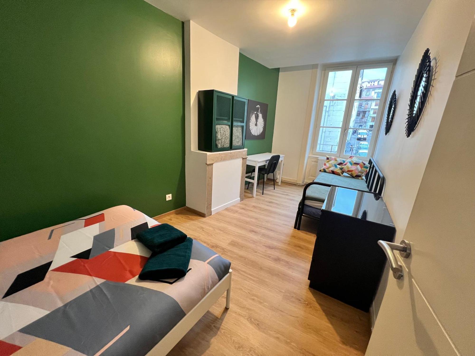 24 Chic & Cosy Grand Appart 88M2 Parking Gratuit Hypercentre Netflix Saint-Etienne  Buitenkant foto